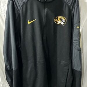 Nike Missouri Tigers half zip pull over